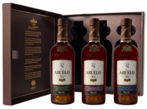 Rum Abuelo XV Finish Collection Set 3x20cl