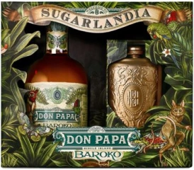 Rum Don Papa Baroko Hip Flask 