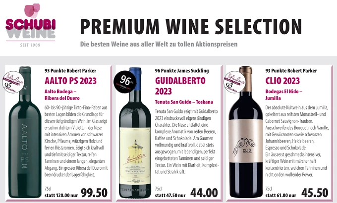 Premium Wine Selection 2026