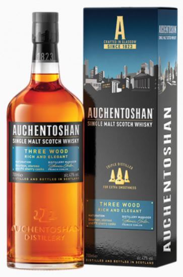 Auchentoshan Three Wood Scotch Single Malt Whisky 70 0 Cl Kaufen Bei Schubi Weine