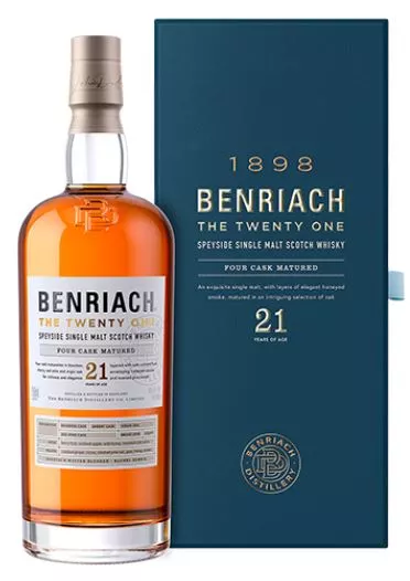 BenRiach 21 years Four Cask Matured Single Malt Scotch Whisky