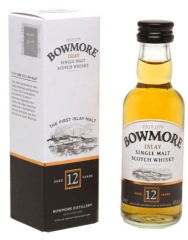 Bowmore 12 years 5cl