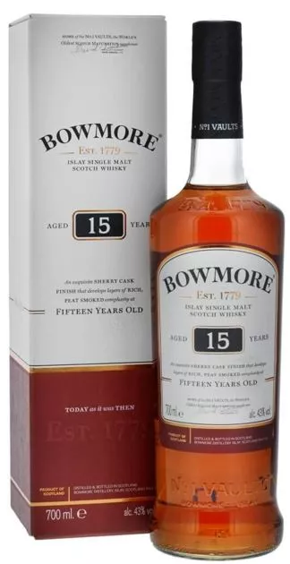 Bowmore 15 years Single Malt Scotch Whisky
