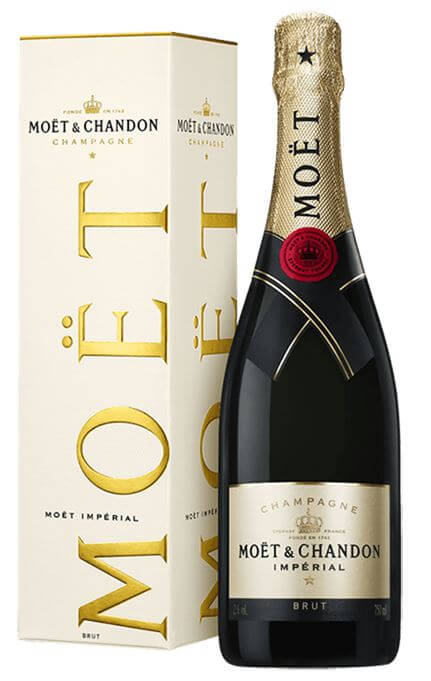 MOËT & CHANDON BRUT IMPERIAL 750ml 6本入り Champagne Moet & Chandon brut Imperial (Im Etui) 75.0 cl kaufen