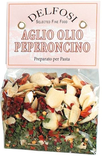 Delfosi - Aglio, Olio e Peperoncino
<br />Saucenmischung für Pasta 50 g