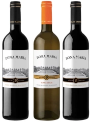 Dona Maria Degustationsset
<br />1 Flasche Viognier und 2 Flaschen Tinto