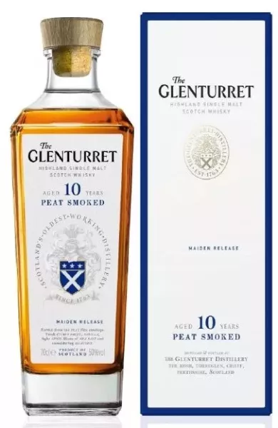 The Glenturret 10 years Peat Smoked Scotch Single Malt Whisky