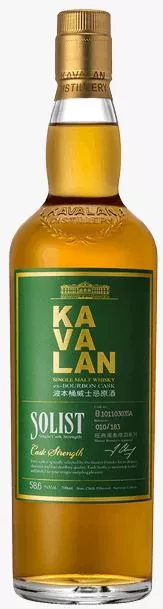 Kavalan Solist Ex-Bourbon Cask Single Malt Taiwan Whiskey