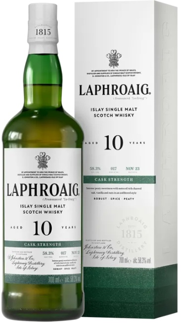 Laphroaig 10 years Cask Strength Batch 017 Scotch Single Malt