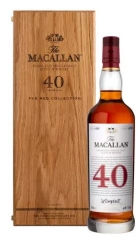 Macallan 40 years The Red Collection 