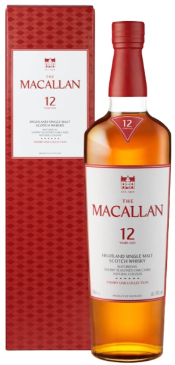 MACALLAN 12年 Macallan 12 years Sherry Oak 70.0 cl kaufen bei Schubi Weine