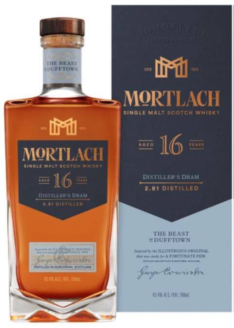 Mortlach 16 years - Distiller's Dram Scotch Single Malt Whisky