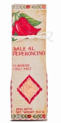Peperoncino Salz - Peperoncino Sale
<br />aromatizzato
<br />200 g 