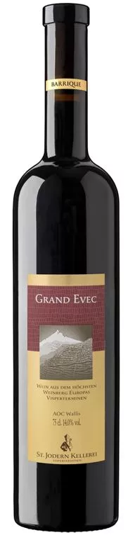 Grand Evec Visperterminen Pinot Noir Barrique AOC Wallis 