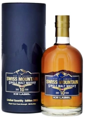 Swiss Mountain 10 years Single Malt Whisky ICE LABEL 2023 Edition