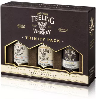 Teeling Trinity Pack (3x5cl) 
<br />Single Malt Irish Whiskey